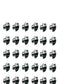 Thirty (30) Grease Nipples 1450/0001 1450/0002 Fits JCB Backhoe Loaders