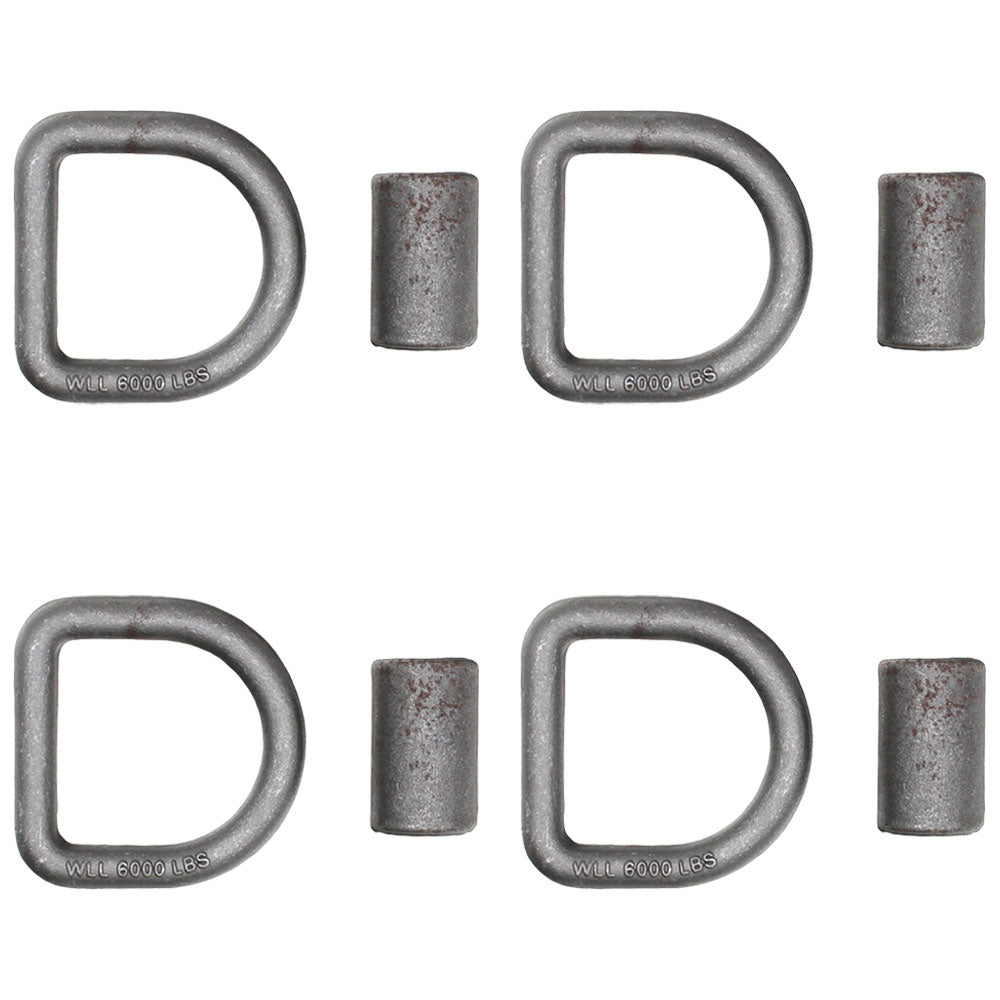 Qty 4: 5/8" Weld On D-Ring Fits Universal Products Replaces OTK20-0223_x4
