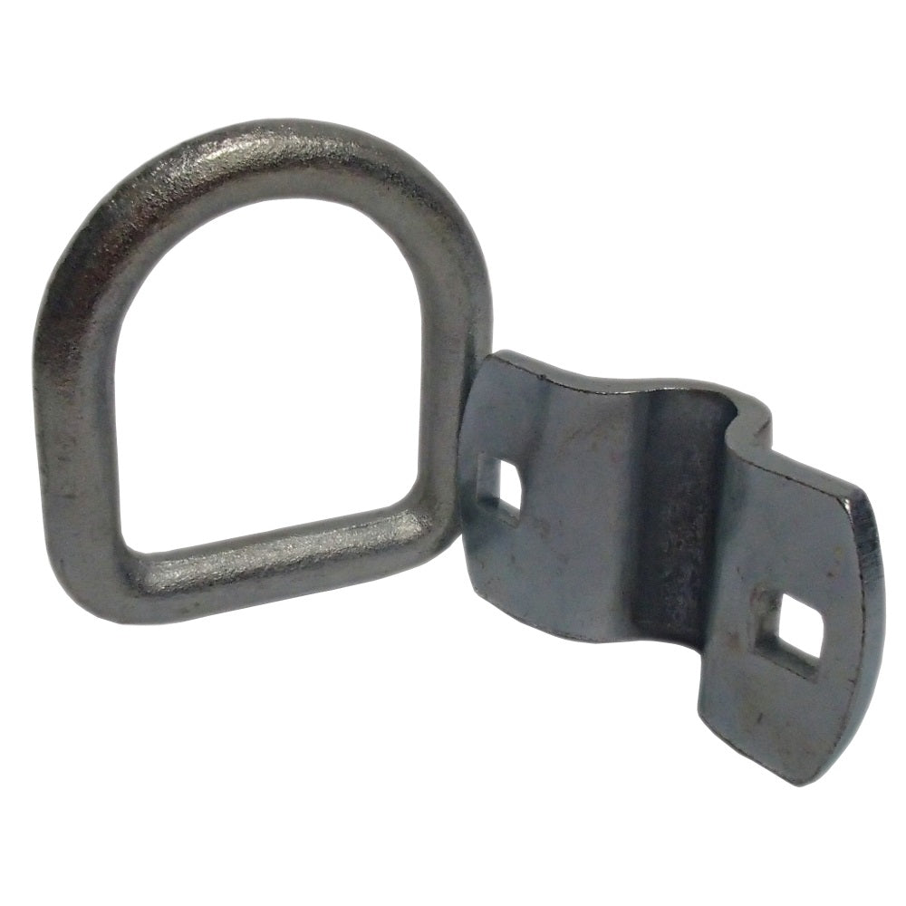 1/2" D Ring Weld or Bolt-on Flatbed Truck Car Trailer Chain Strap Rope Tie Down