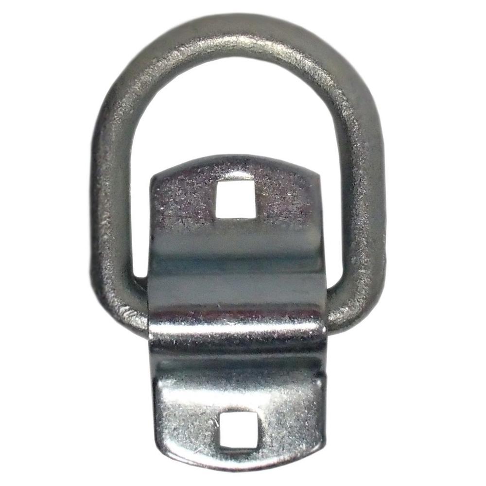 1/2" D Ring Weld or Bolt-on Flatbed Truck Car Trailer Chain Strap Rope Tie Down