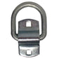 Replacement 1/2" Bolt-on D-Ring & Clip For Farm Equipment ATVs Utility Trailers