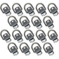 (18)- Bolt-on 1/2" D Rings Trailer Flatbed Truck Tie Down Rope Chain Strap Ring