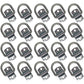(20) Bolt-on 1/2" D Rings Flatbed Truck Trailer Rope Tie Down Strap D-Ring