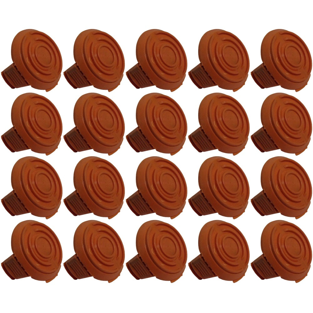 WA6531 Set of 20 Trimmer Spool Cap Cover Fits Worx WG150 WG151 WG155 WG165 WG167