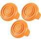 50006531 WA6531 3 Pack Spool Cap Covers  for WORX WG166.1 WG167 WG175 WG175.1