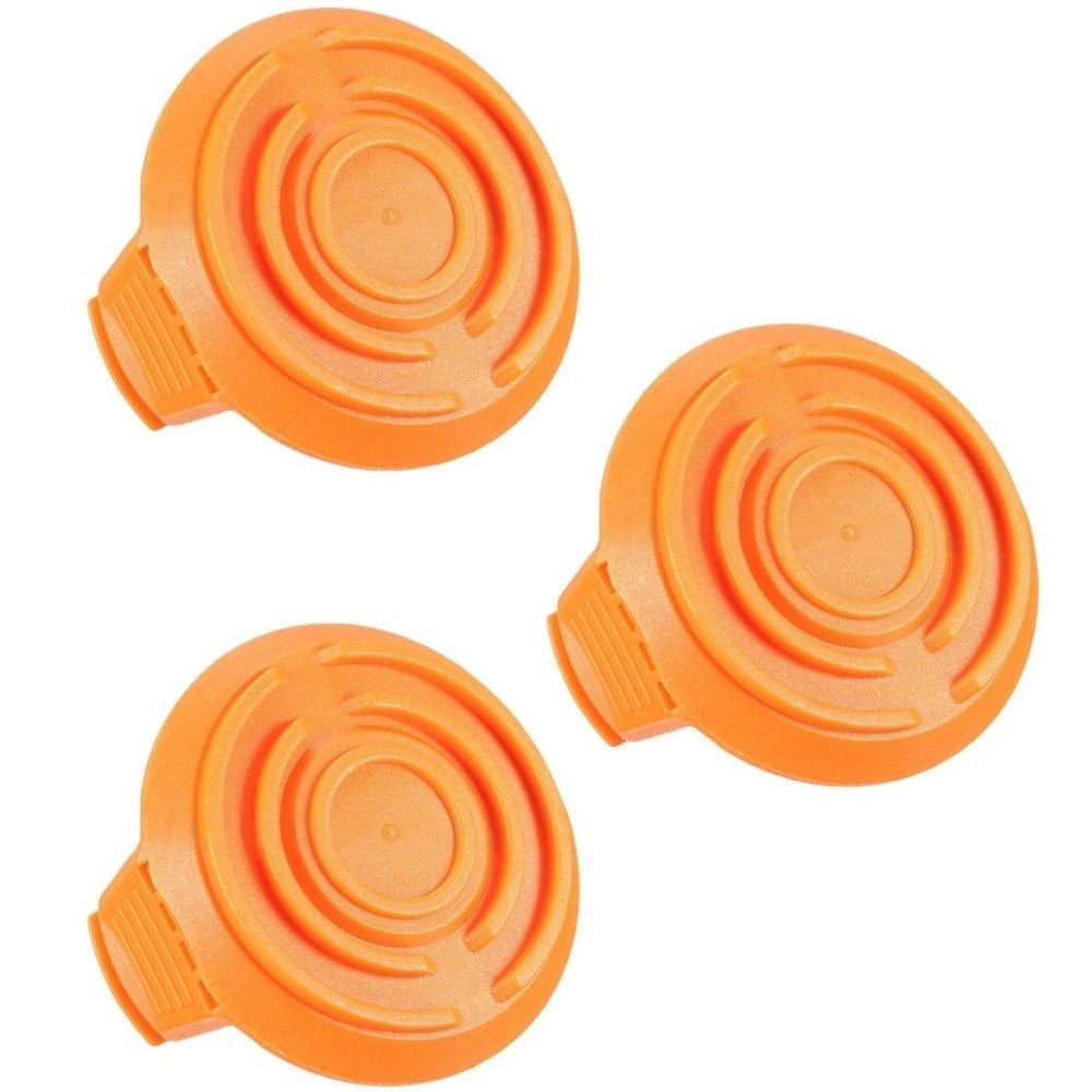Set of 3 Trimmer Spool Cap Fits Worx WG170 WG160 WG180 WG150 Trimmer
