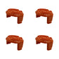 Qty 4: Trimmer Spool Cap Fits Universal Products Replaces 50006531
