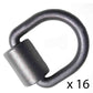 Weld-on 1/2" D Ring Tie Down Rope Loop Zinc 12,000 Rated Trailer Motorcycle ATV