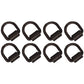 Set of (8) 1/2" Weld-on D Ring Anchor Point Tie down Flatbed Truck Trailer Cargo