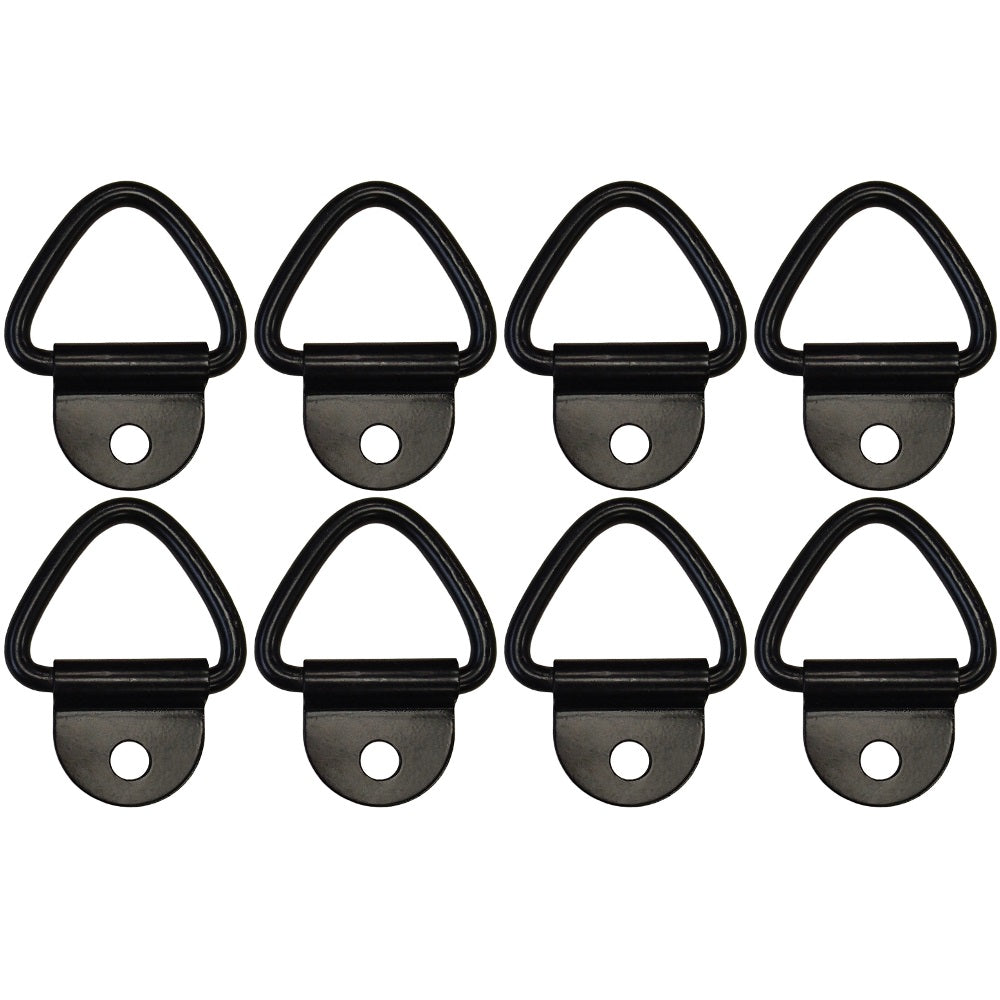 Qty 8: 1/4" Bolt On D-Ring Fits Universal Products Replaces 1000116