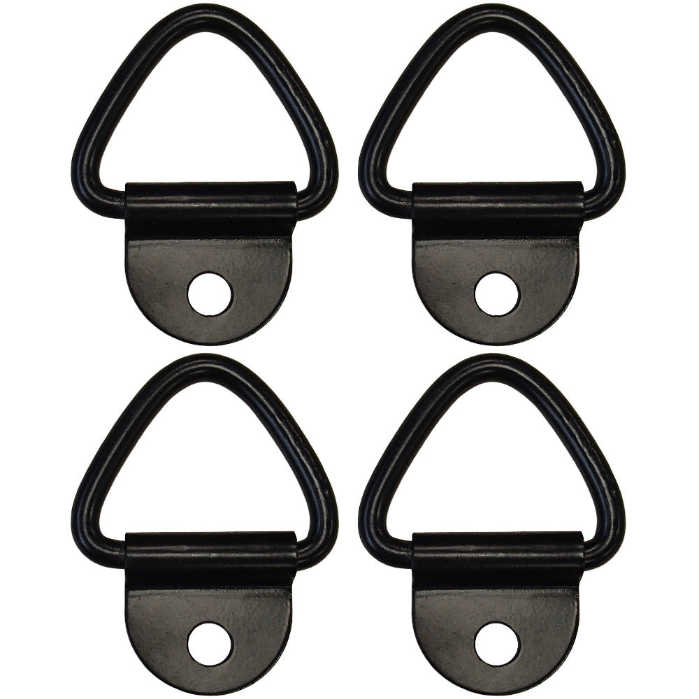 Qty 4: 1/4" Bolt On D-Ring Fits Universal Products Replaces 1000116