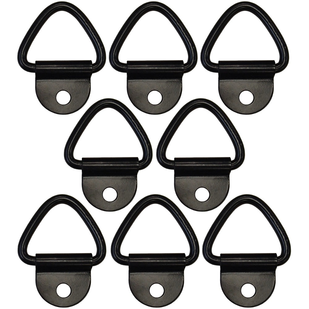 Qty 8: 1/4" Bolt On D-Ring Fits Universal Products Replaces 1000116