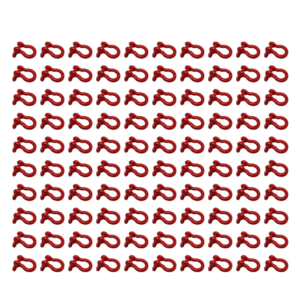 (100) 3/4" Screw Pin Clevis Anchor Bow Shackles Sling Cable Chain Rigging