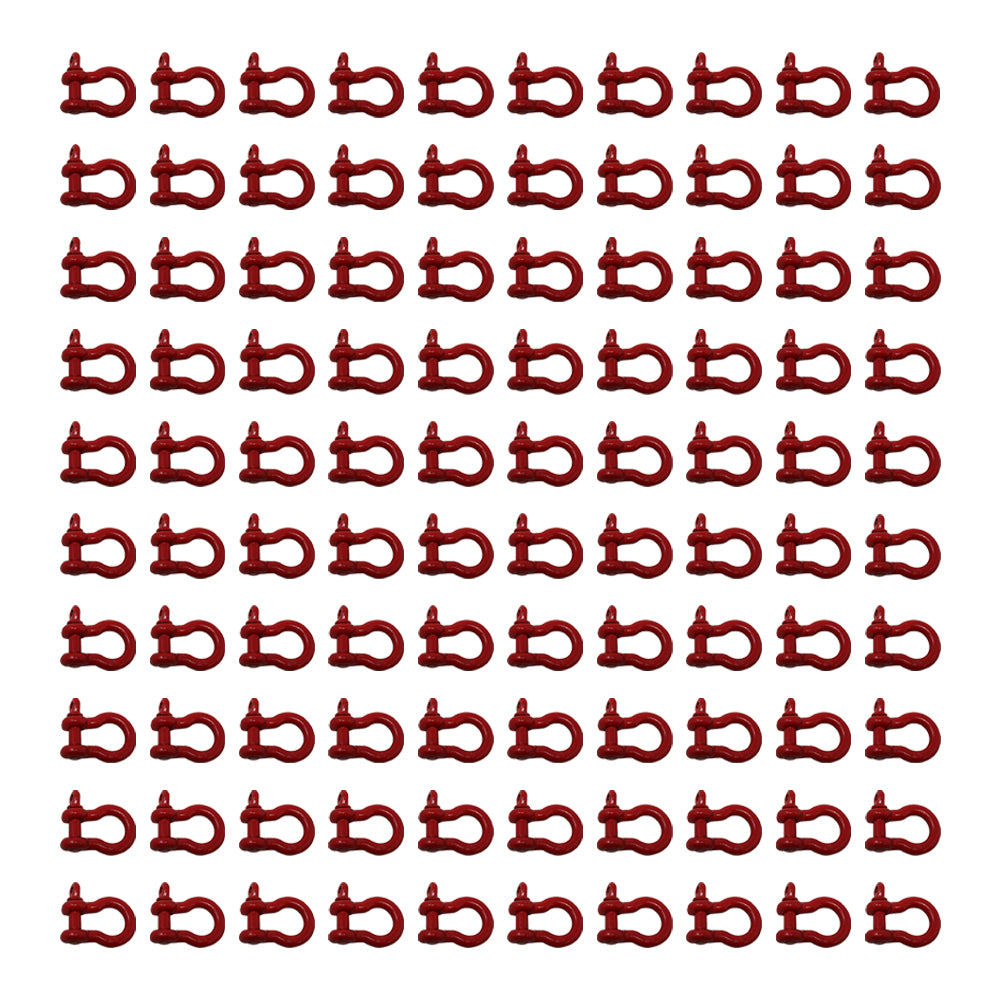 (100) 3/4" Screw Pin Clevis Anchor Bow Shackles Sling Cable Chain Rigging