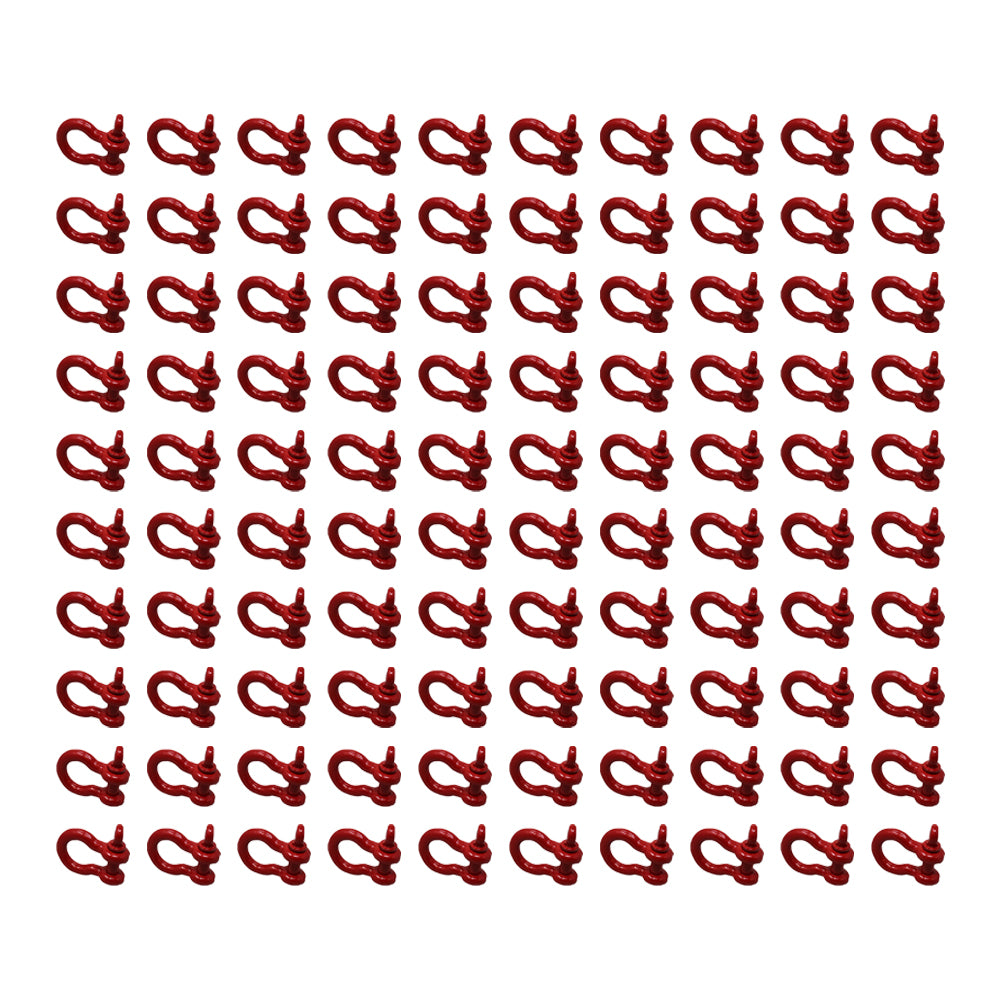 (100) 3/4" Screw Pin Clevis Anchor Bow Shackles Sling Cable Chain Rigging