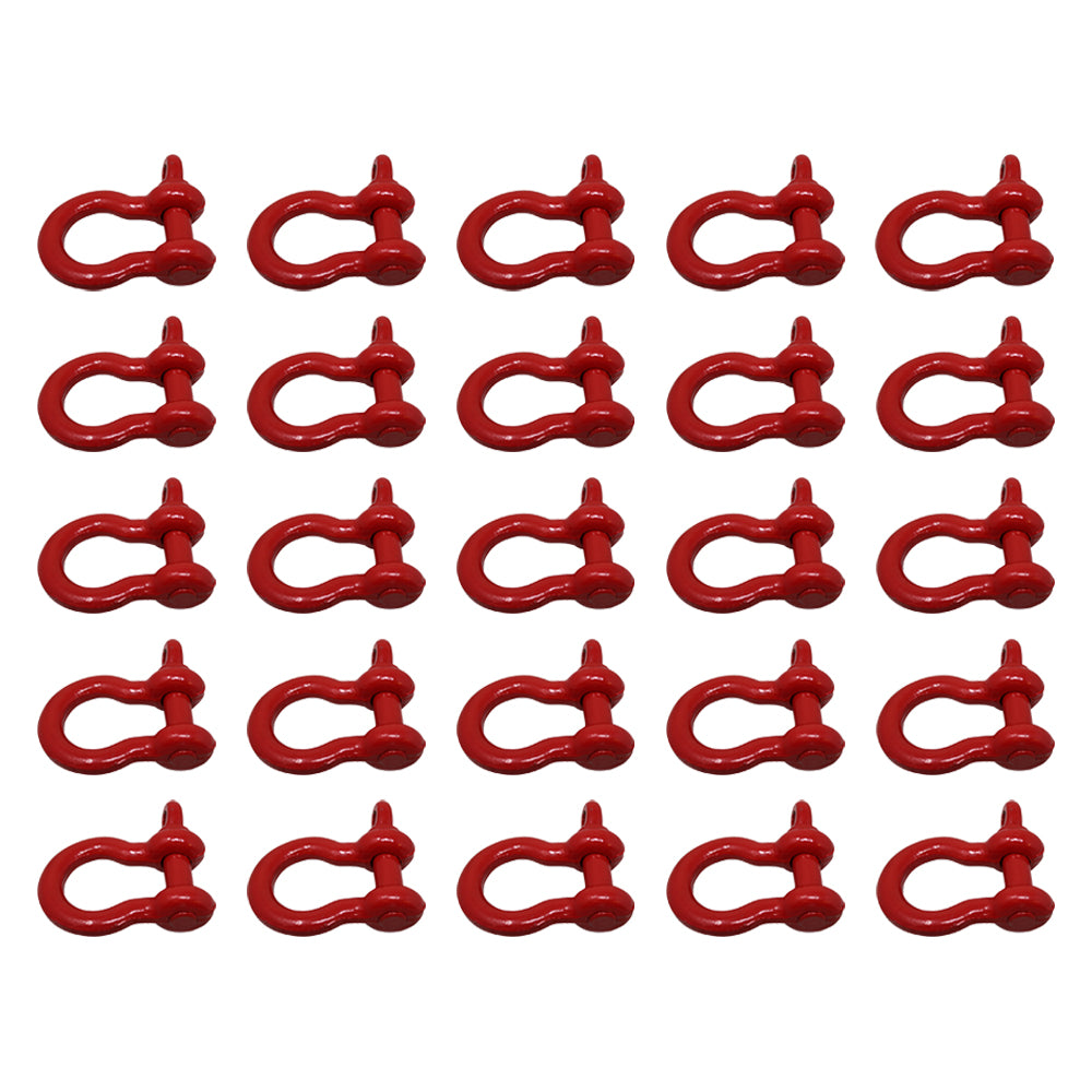 (25) 3/4" Shackle Screw Pin Clevis Anchor Bow Shackles Sling Cable Chain Rigging