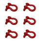 6x 3/4" Shackle Screw Pin Clevis Anchor Bow Shackles Sling Cable Chain Rigging