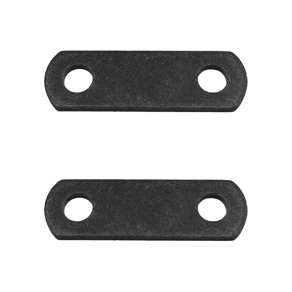 2-5/8" Leaf Spring Trailer Shackle Strap Set of Two (2) with 9/16" Hole Diameter