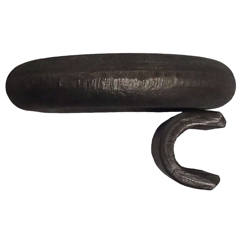 1" Diameter D-Ring with Weld-On Mounting Bracket 15,000 lbs. SWL B50