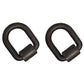 Qty 2: 1" Weld On D-Ring Fits Universal Products Replaces 8 DR100L