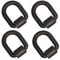 Qty 4: 1" Weld On D-Ring Fits Universal Products Replaces 8 DR100L