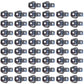 (50) 3/8" Bolt On D Rings For Rope Chain Strap Cable Tie Down Flatbed Trailer