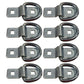 DR038-SS Eight (8) New Bolt-on D-Rings For Trucks / Trailers