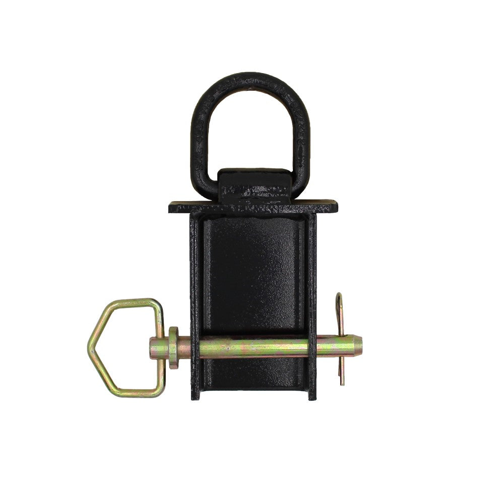 One Heavy-Duty 12,000 Lbs Removable D-Ring Stake Pocket for Flatbeds/Trailers