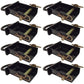 8-Heavy Duty Removable D-Ring Stake Pockets 12,000 Lbs.Trailer/Flat Bed PK-SPTD8