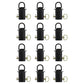 12 Removable Stake Pocket D-Rings for Flatbed & Utility Trailers with Pockets