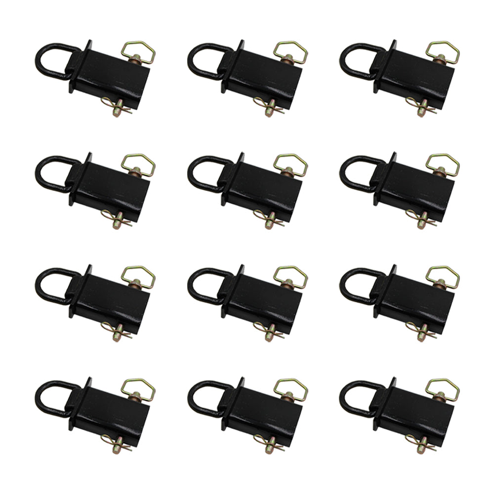 Qty 12: Removable Stake Pocket D-Rings  Fits Universal Products Replaces PK-SPTD