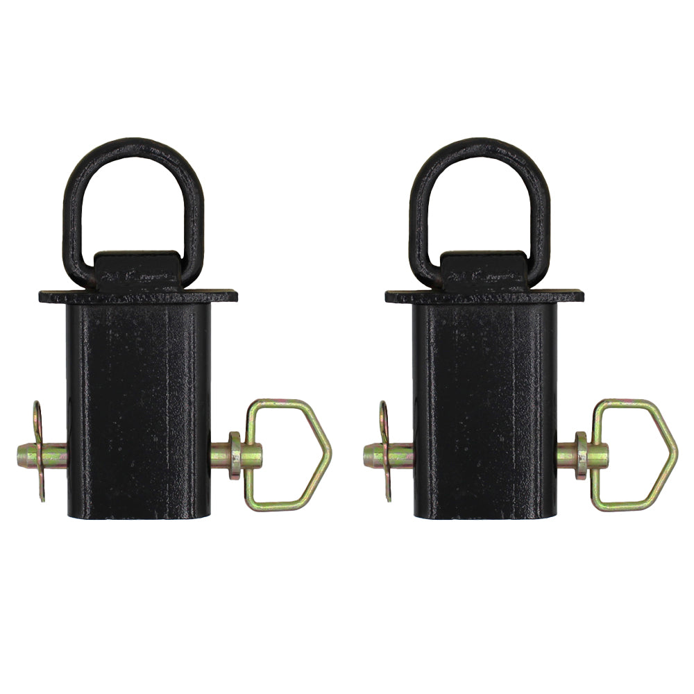 2 Pack Trailer Stake Pocket D-Rings for Flatbed Utility Capacity 12000#s