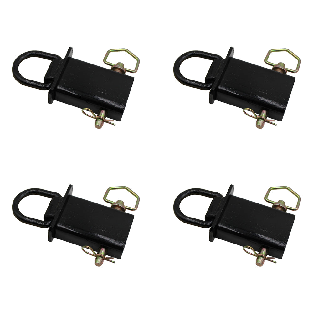 Qty 4: Removable Stake Pocket D-Ring Fits Universal Products Replaces PK-SPTD