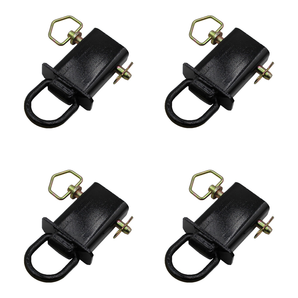 Qty 4: Removable Stake Pocket D-Ring Fits Universal Products Replaces PK-SPTD