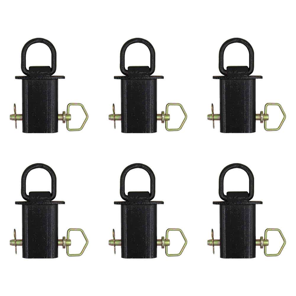 Qty 6: Removable Stake Pocket D-Rings Fits Universal Products Replaces PK-SPTD