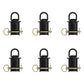 Six New Removable Stake Pocket D-Rings for Flatbed & Utility Trailers w/ Pockets