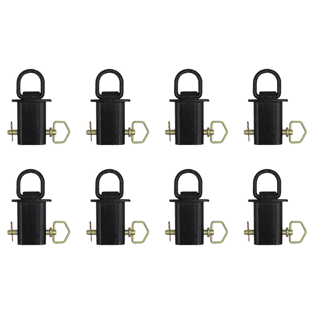 Qty 8: Removable Stake Pocket D-Rings Fits Universal Products Replaces PK-SPTD