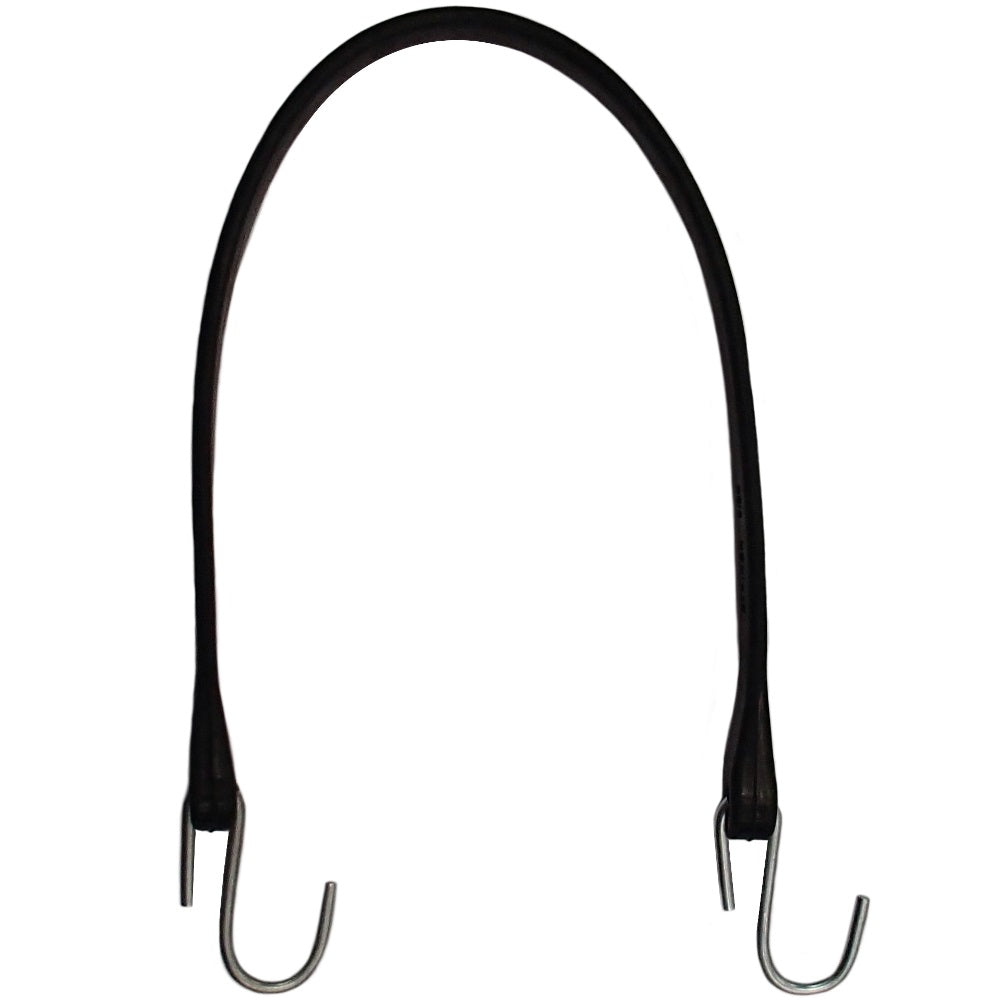 New 21" Rubber Tarp Strap Heavy Duty w/ Hooks Natural Stretch Fasten Bungee Cord