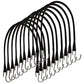 10 pcs 21" Rubber Straps Tarp Bungee Steel "S" Hooks Tie Down Cord Trailer Truck