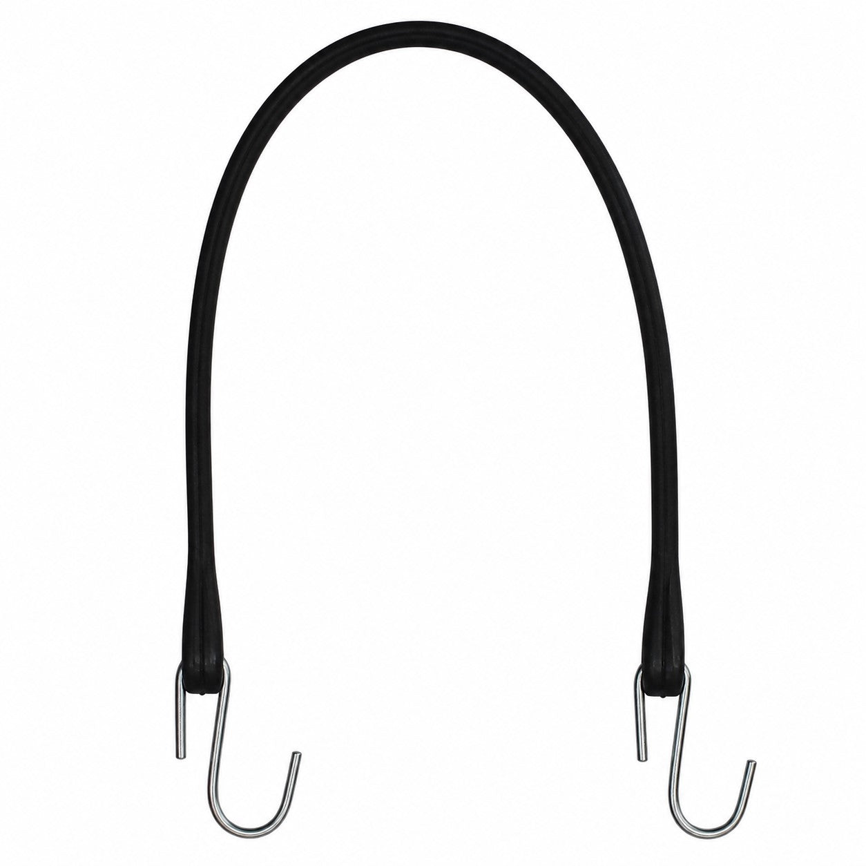 (50) 21" Black RUBBER TARP STRAPS Flatbed Truck Trailer Bungee Cord Tire Chains