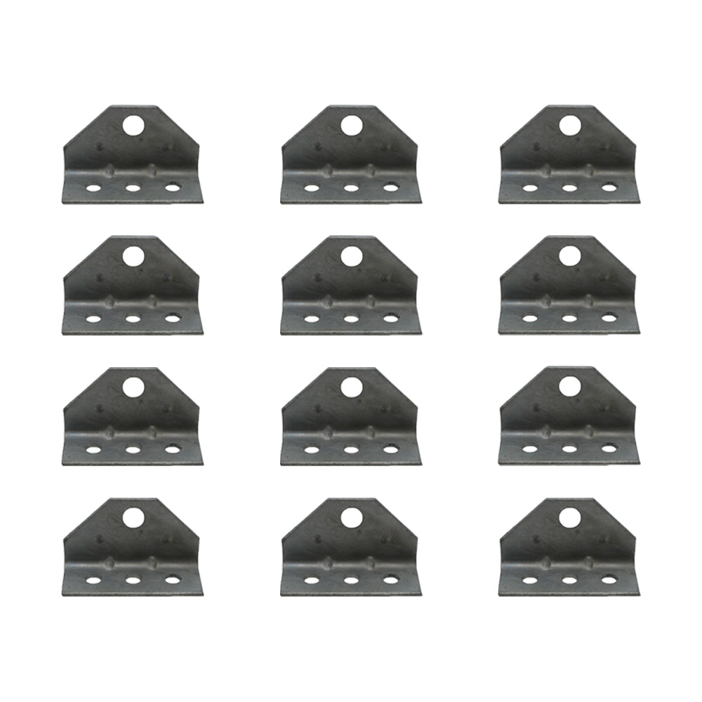 Qty 12: Top Angle Bracket
 Fits Universal Products Replaces 86115G