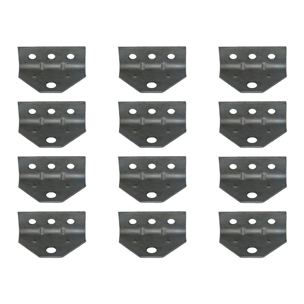 Qty 12: Top Angle Bracket
 Fits Universal Products Replaces 86115G