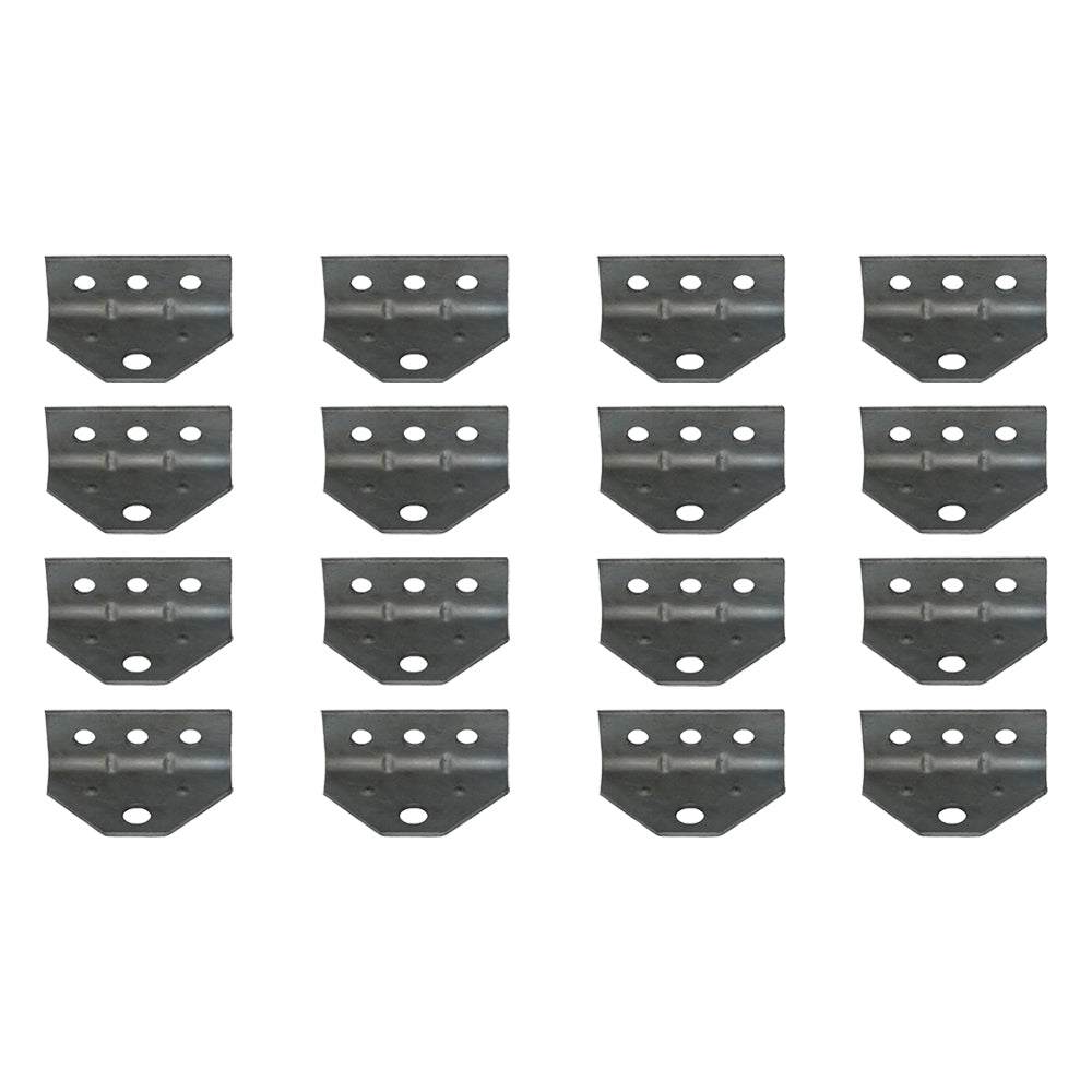 Qty 16: Top Angle Bracket
 Fits Universal Products Replaces 86115G