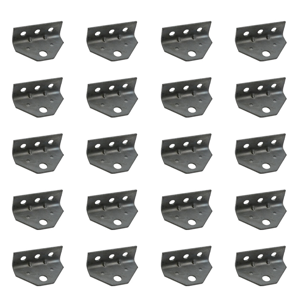 20 Top Angle Galvanized Swivel Top Angle Bracket for Boat Trailer Bunk Brackets