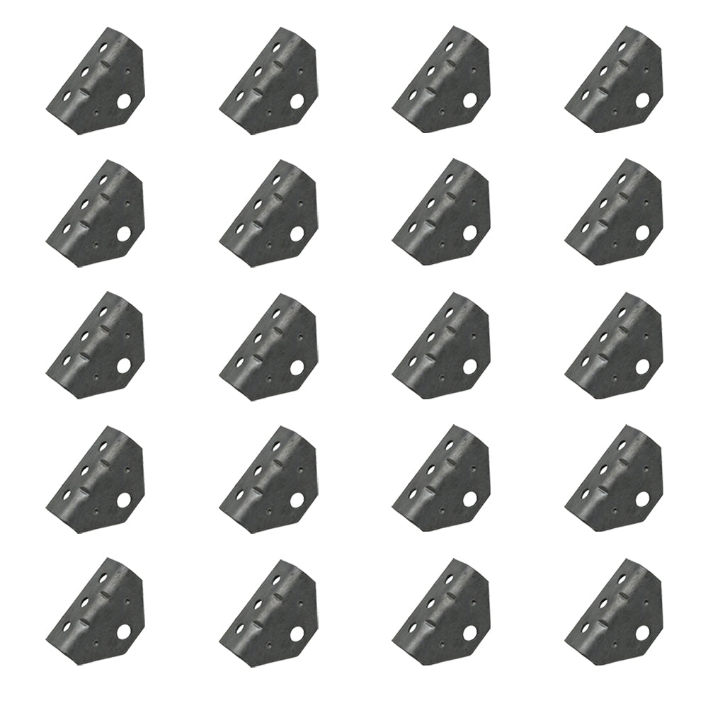 Qty 20: Top Angle Bracket
 Fits Universal Products Replaces 86115G