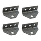 4 Brackets Top Angle Swivel Top for Boat Trailer Bunk Board Mounts