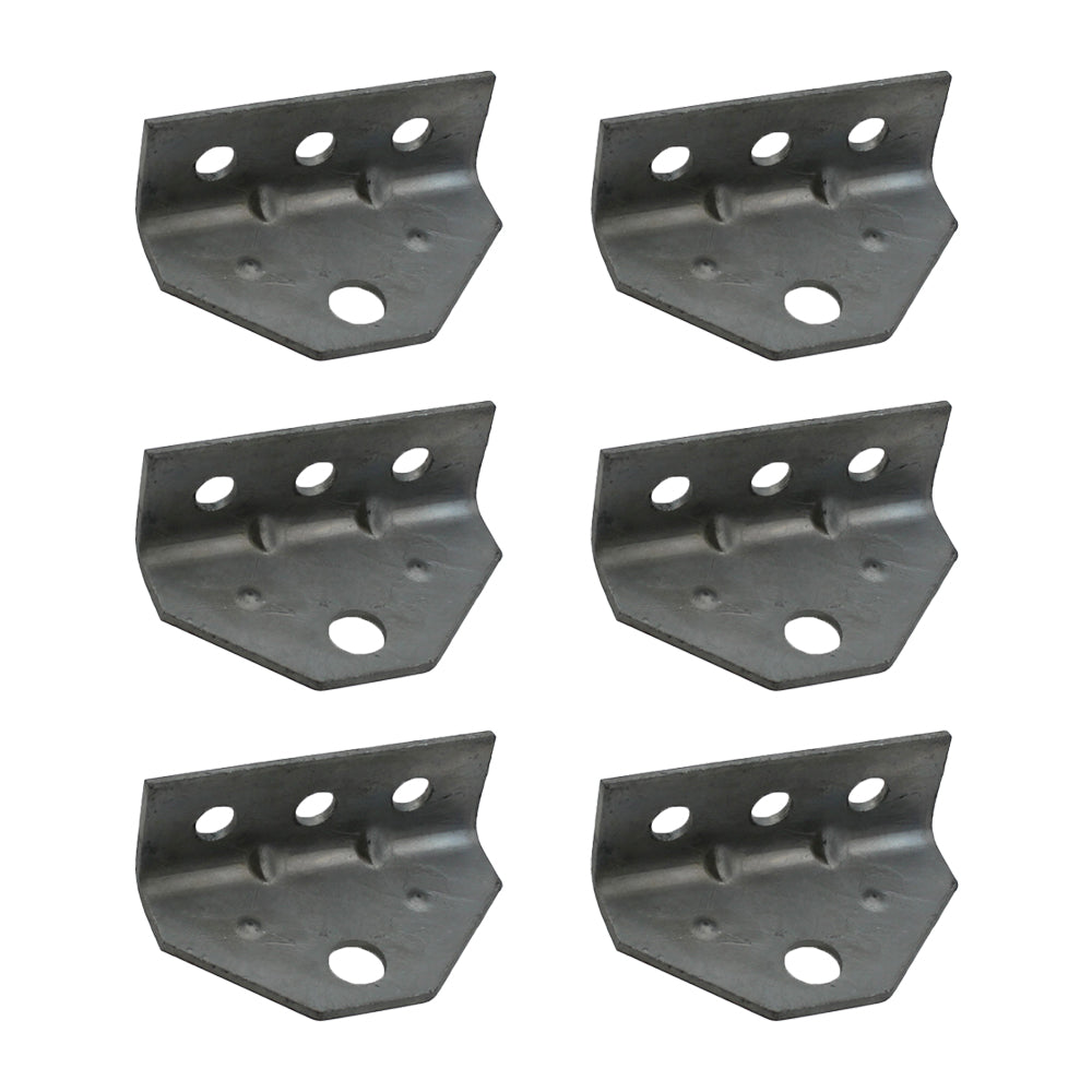 6 Top Angle Galvanized Swivel Top Angle Brackets for Bunk Brackets Boat Trailer