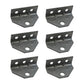 Set/6 Boat Trailer Top Angle Galvanized Swivel Top Angle Brackets Bunk Board