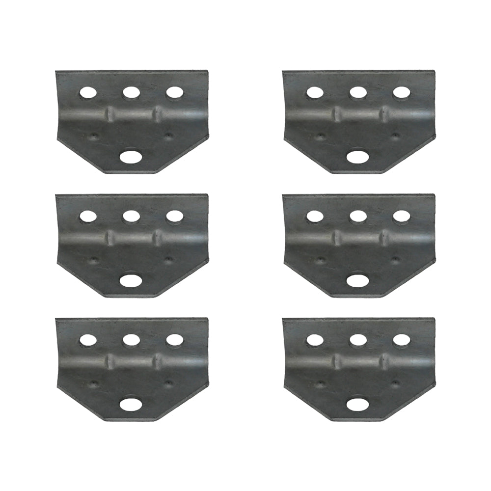 Qty 6: Top Angle Bracket
 Fits Universal Products Replaces 86115G