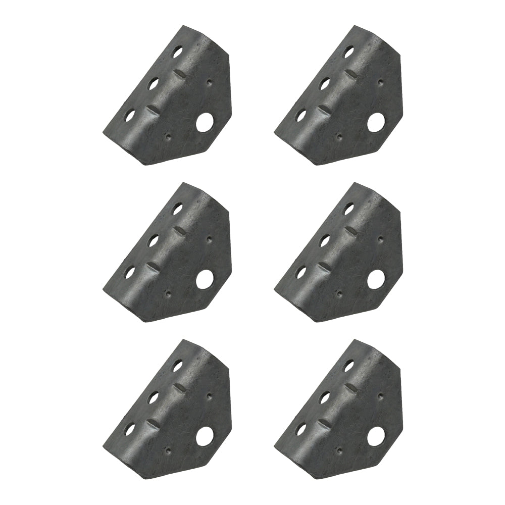 Set/6 Boat Trailer Top Angle Galvanized Swivel Top Angle Brackets Bunk Board